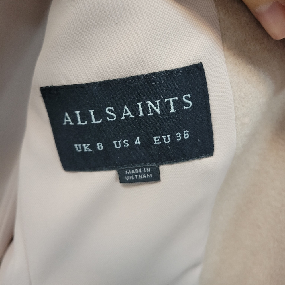 All Saints Indra Wool blend coat - Picture 12 of 16